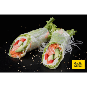 Printemps Saumon / 2 pièces