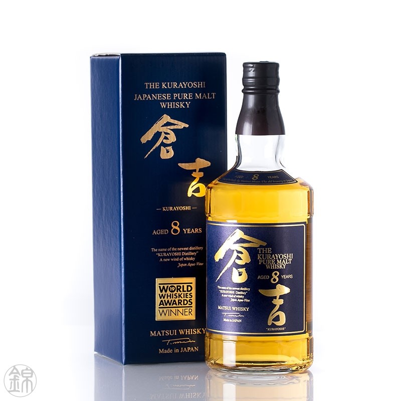 Whisky Matsui Kurayoshi 8 ans d’âge pure malt 70cl 43%
