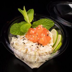 Salade de Chou au Saumon