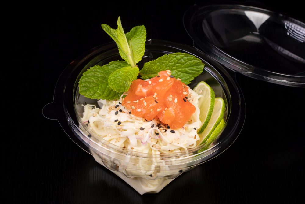 Salade de Chou au Saumon