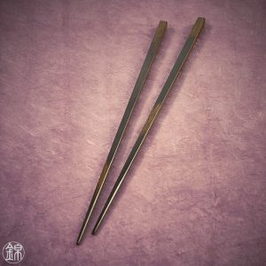 Baguettes fines en bois de bouleau COULEUR ECARLATE