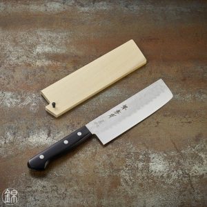 Couteau Nakiri à légumes, lame martelée 165 mm