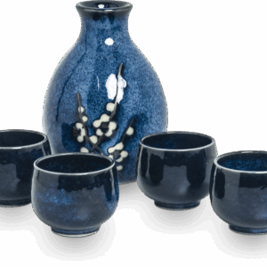 Service à saké en porcelaine