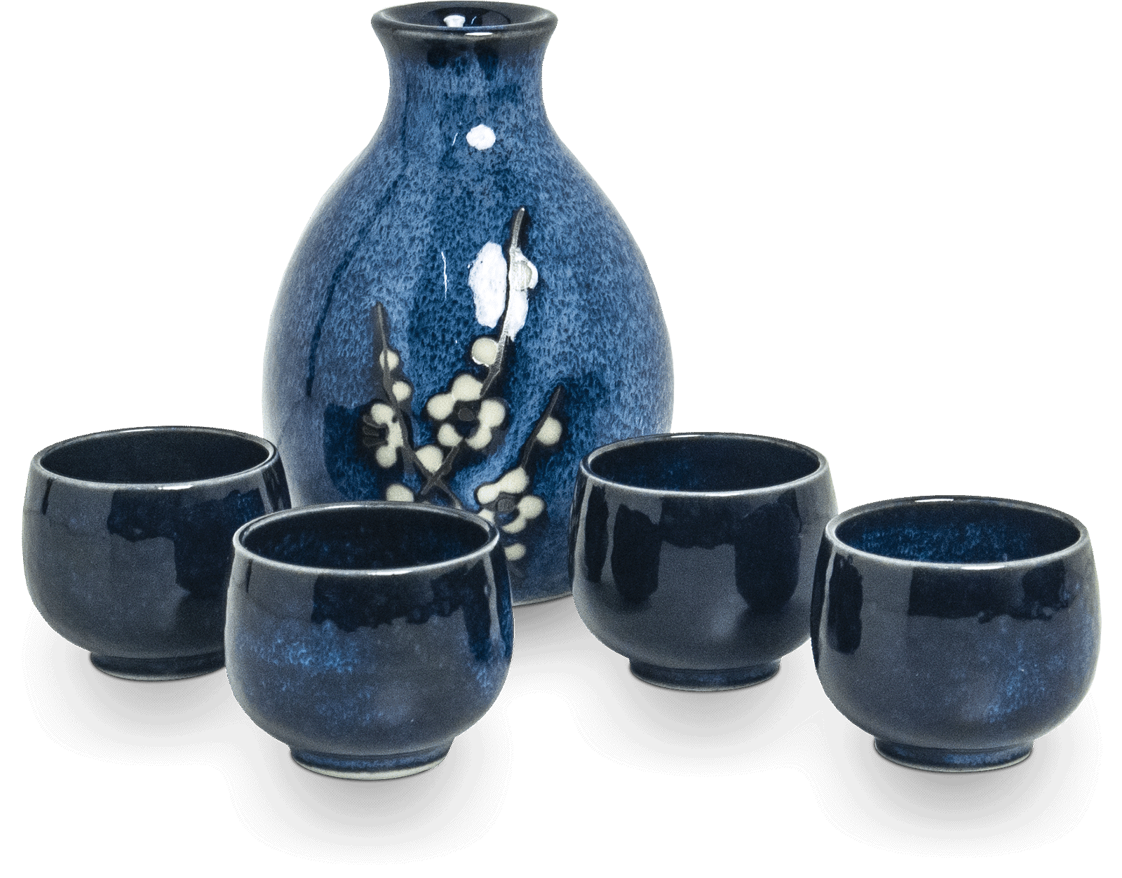 Service à saké en porcelaine