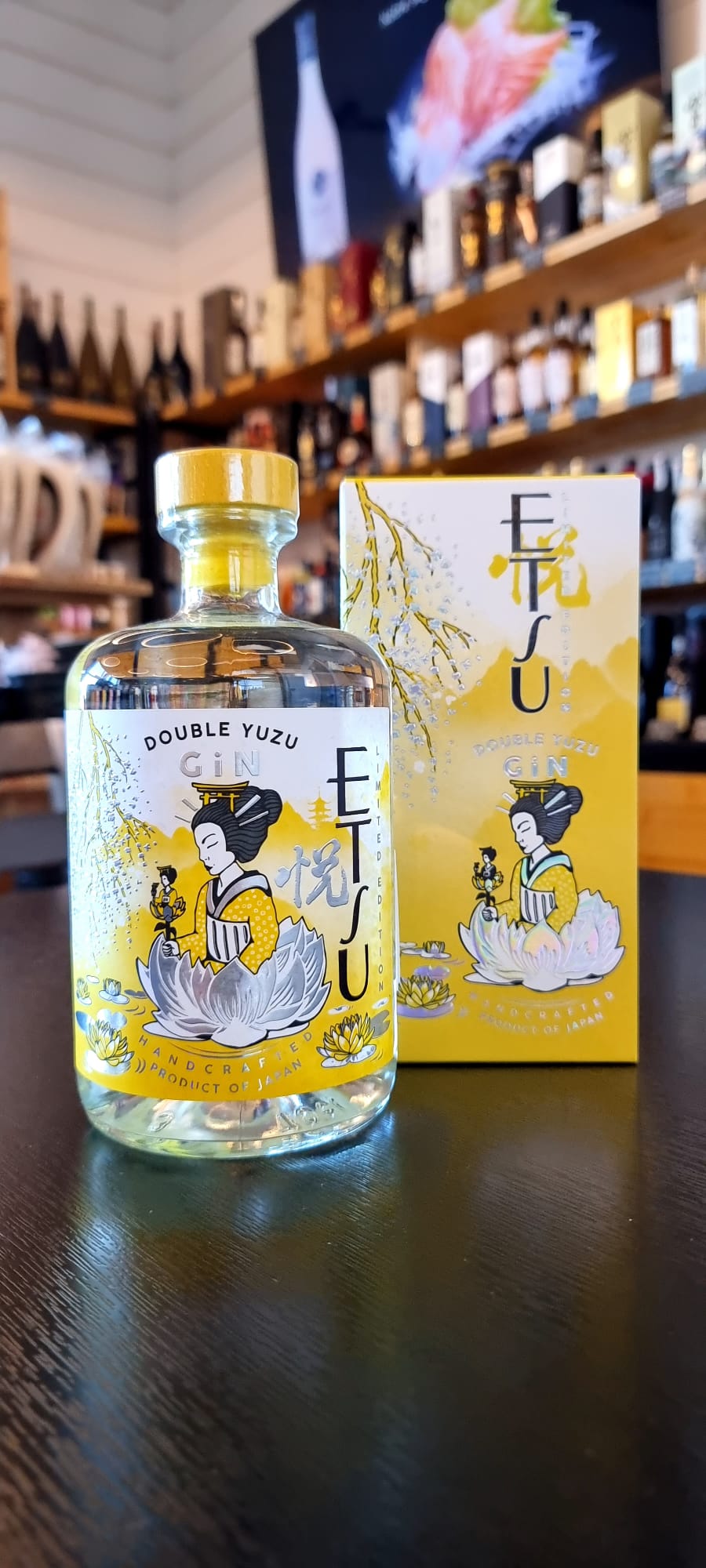 Gin double yuzu Etsu édition limitée 70cl 43%