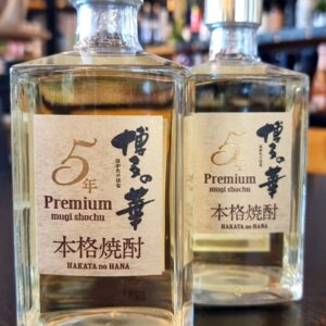 Premium mugi shochu hakata no hana