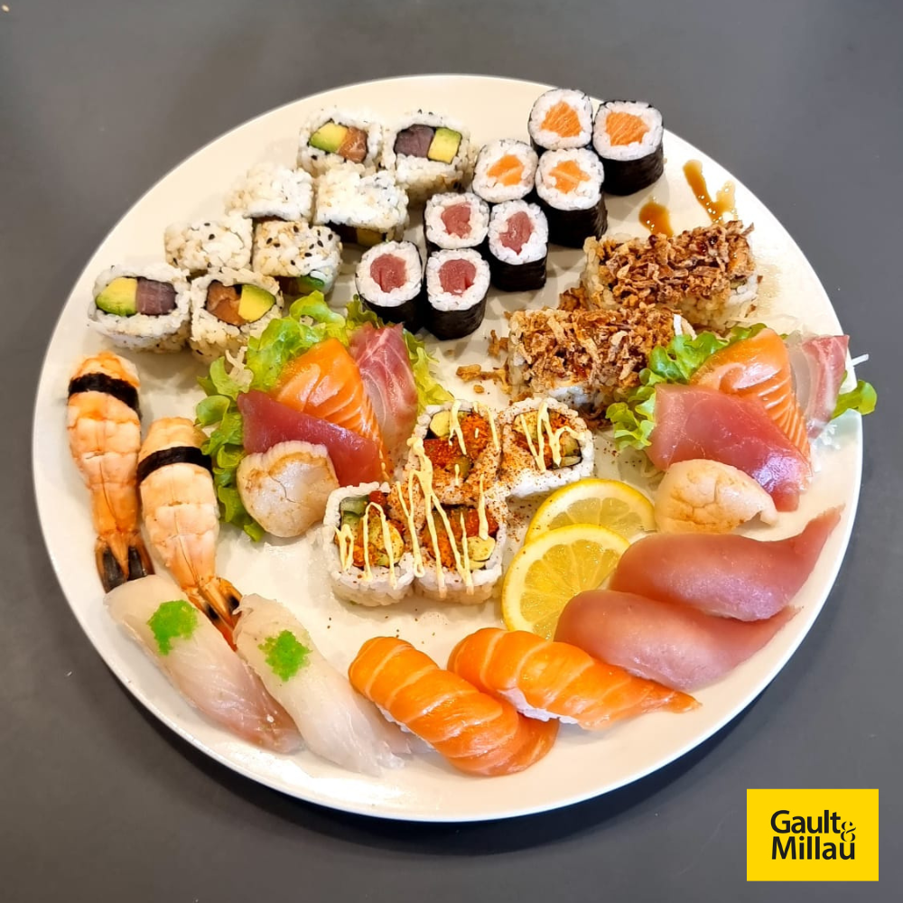 Menu Assortiment 2 personnes 44pcs